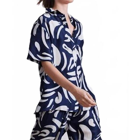 APIECE APART Tops - NEW APIECE APART albers button down top in navy